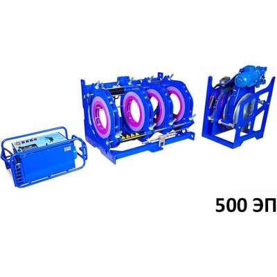 Установки для стыковой сварки полиэтиленовых труб ССПТ-500ЭП Волжанин