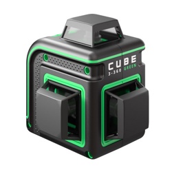 Лазерный уровень ADA CUBE 3-360 GREEN Basic Edition А00560 - фото