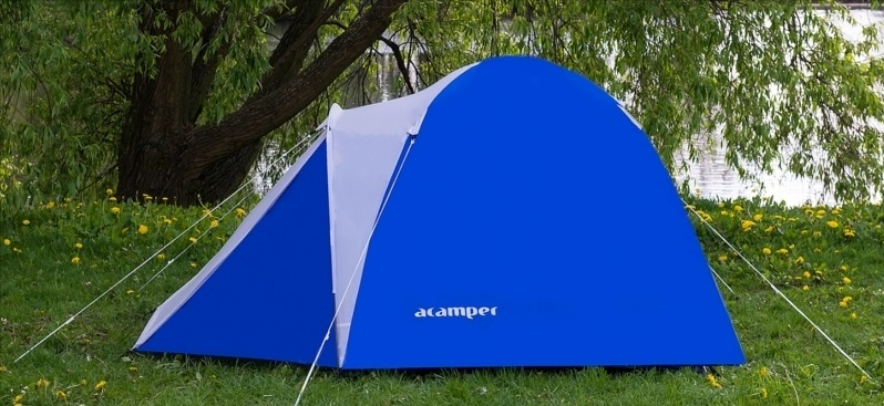 Палатка ACAMPER ACCO blue 3-местная 3000 мм/ст