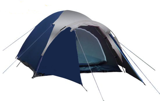 Палатка ACAMPER ACCO blue 3-местная 3000 мм/ст - фото