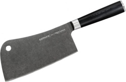 Нож-топорик Samura Mo-V Stonewash SM-0040B - фото