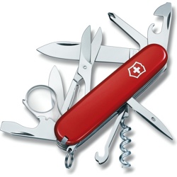 Нож перочинный Victorinox Explorer 1.6703 91мм 16 функций красный - фото