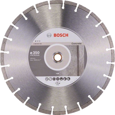 Алмазный круг 350х20/25,4мм бетон Professional (2608602544) (BOSCH)