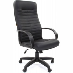 Офисное кресло Chairman 480 LT экопремиум черный - фото
