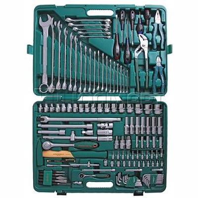 Набор инструментов (128 предметов,  кейс) Jonnesway S04H524128S
