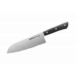 Нож Samura Harakiri Сантоку SHR-0095B - длина лезвия 175мм - фото