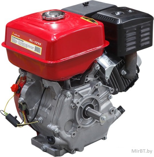 Двигатель 9.0 л.с. бензиновый (цилиндрический вал диам. 25 мм.) (Макс. мощность: 9.0 л.с; Цилиндр. вал д.25 мм. (S-type)) (ASILAK)