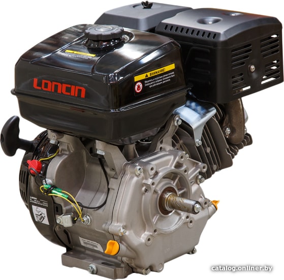 Двигатель бензиновый LONCIN G390F (Макс. мощность: 13 л.с; Цилиндр. вал д.25 мм.)