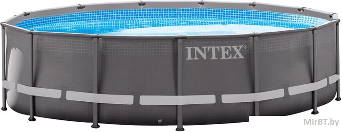 26334 Каркасный бассейн Intex ULTRA XTR™ FRAME 610х122см +фильтр-насос 7900 л.ч, лестница, тент, подложка