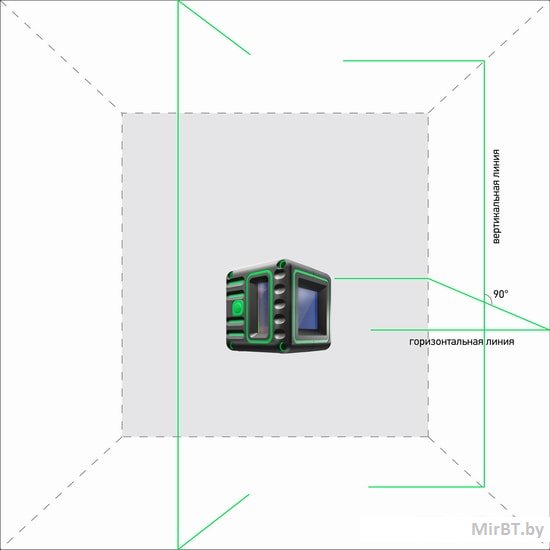 Лазерный уровень ADA Instruments Cube 3D Green Professional Edition (A00545)