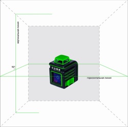 Лазерный уровень ADA CUBE 360 GREEN Professional Edition - фото