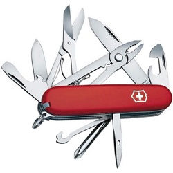 Нож перочинный Victorinox Deluxe Tinker 1.4723 91мм 17 функций красный - фото