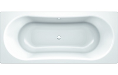 Стальная ванна DUO COMFORT 3,5 180*80 (слив по центру, комплект шумоизоляции)