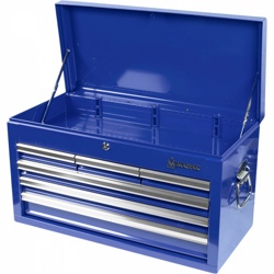 МАСТАК Ящик инструментальный, 6 полок, синий МАСТАК 511-06570B - фото