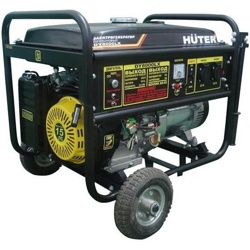 Бензиновый генератор Huter DY8000LX 6.5кВт - фото