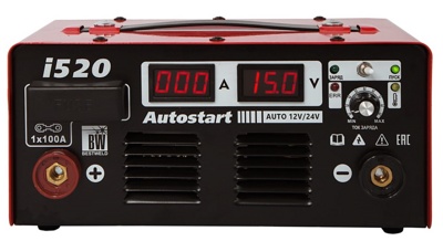 Пуско-зарядное устройство инверторное сетевое BestWeld Autostart i520 (12/24В, 5-40А)