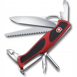 Нож перочинный Victorinox RangerGrip 78 0.9663.MC 130мм 12 функций красно-чёрный - фото