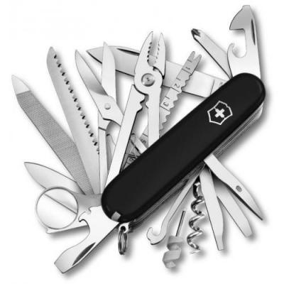 Нож перочинный Victorinox SwissChamp 1.6795.3 91мм 33 функции черный