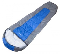 Спальный мешок ACAMPER BERGEN 300г/м2 (gray-blue) - фото