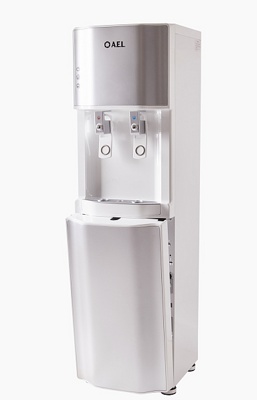 Пурифайер-проточный кулер для воды AEL LC--70s white/silver 00291