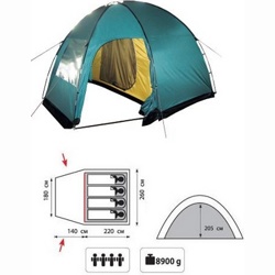 Палатка Tramp Bell 4 - фото