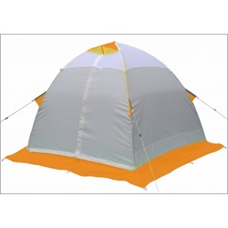 Палатка зимняя Лотос 4 оранжевая (3.10x2.70x1.70 м) - фото
