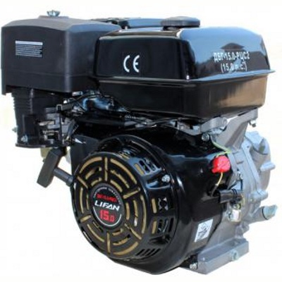 Двигатель LIFAN 190FD вал 25 мм,ручной/электрический