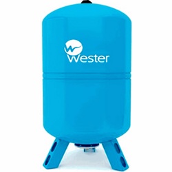 Мембранный бак для хол.воды Wester  WAV50 (вертикальный) - фото