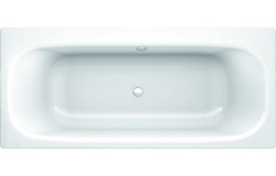 Стальная ванна UNIVERSAL DUO 3,5 170*75 (слив по центру, комплект шумоизоляции) - фото