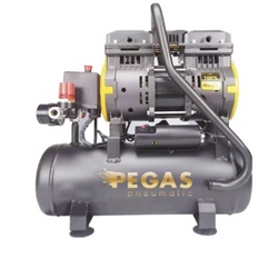 Бесшумный безмасляный компрессор Pegas pneumatic PG-602 профессиональная серия 6619 - фото