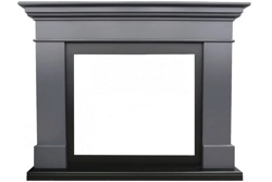 Портал для электрокамина California Graphite Gray                   под очаги:                            - Jupiter FX New - Dioramic 28 LED FX - Symphony 2608 EU/ 2624-L - серый графит - фото