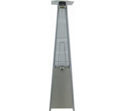 Уличный газовый обогреватель NeoClima 08HW-SS, форма - пирамида, нержавеющая сталь 13 кВт. 48344 - фото