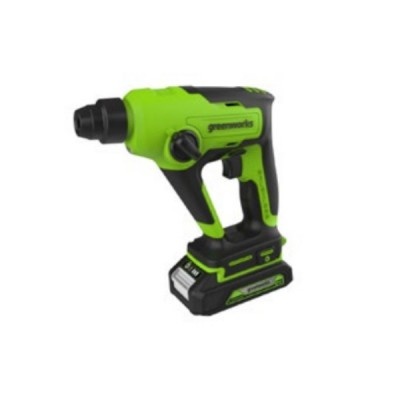 Аккумуляторный бесщеточный перфоратор GreenWorks GD24SDS1K2 3803107UA Аккумуляторный бесщеточный перфоратор GreenWorks GD24SDS1K2 3803107UA