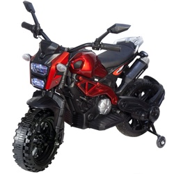 Детский мотоцикл Toyland Moto Sport YEG2763 Красный - фото