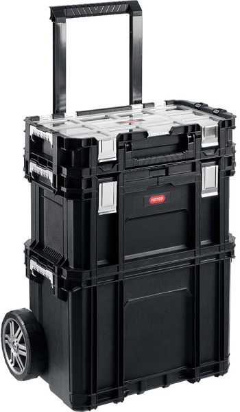 Набор ящиков на колесах KETER SMART ROLLING 22