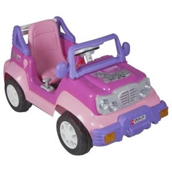 Детский электромобиль Pilsan Leopard, розово-фиолетовый - фото