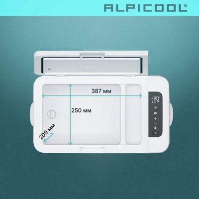Автохолодильник ALPICOOL MK18 (12/24) Автохолодильник ALPICOOL MK18 (12/24)