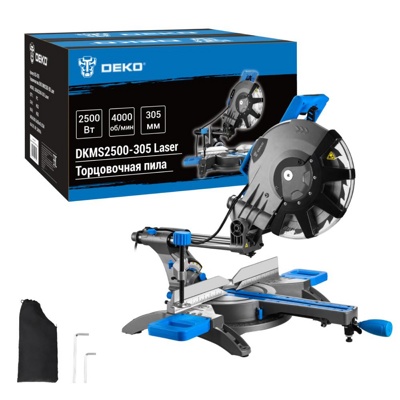 Торцовочная пила DEKO DKMS2500-305 Laser 063-4316 Торцовочная пила DEKO DKMS2500-305 Laser 063-4316