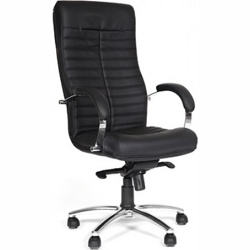 Офисное кресло Chairman 480 экопремиум черный - фото