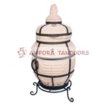 Тандыр Поручик с поворотной крышкой (в компекте с подставкой) - фото