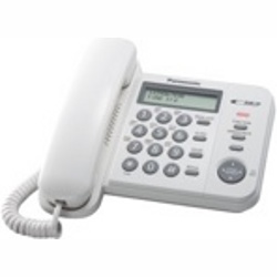 Проводной телефон Panasonic KX-TS2356 (White, KX-TS2356RUW) - фото