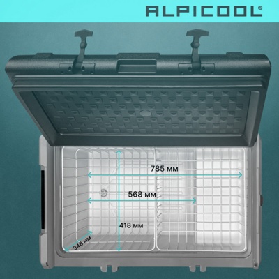 Автохолодильник ALPICOOL TS100 (12/24) Автохолодильник ALPICOOL TS100 (12/24)