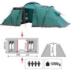 Палатка Tramp Brest 4 - фото