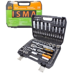 ISMA ISMA-41082-5 Набор инструментов 108пр. 1/4