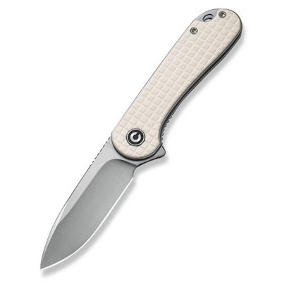Складной нож CIVIVI Elementum D2 Steel Satin Finished Handle G10 Ivory