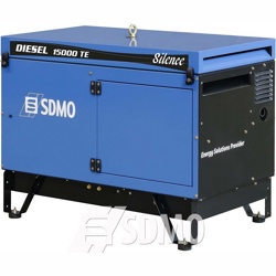 Дизельный генератор SDMO DIESEL 15000TE SILENCE AVR KOHLER KD 425-2 - фото