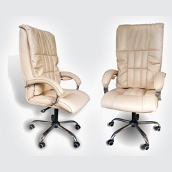 Офисное массажное кресло EGO BOSS EG-1001 Premium Standart Бордо-Антрацит-Шампань - фото