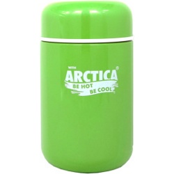 Термос Арктика с широким горлом для еды 411-400 зелёный - фото