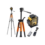 Комплект Профессиональный лазерный уровень INSTRUMAX LINEPRO 4D BAZA SET + Штатив (для лазерного уровня, усиленный, подъемный механизм, ? дюйма) ACULA STAND 1700 IM0213 - фото