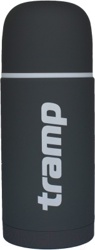 Tramp термос Soft Touch 1,0 л ( серый ) TRC-109ср - фото